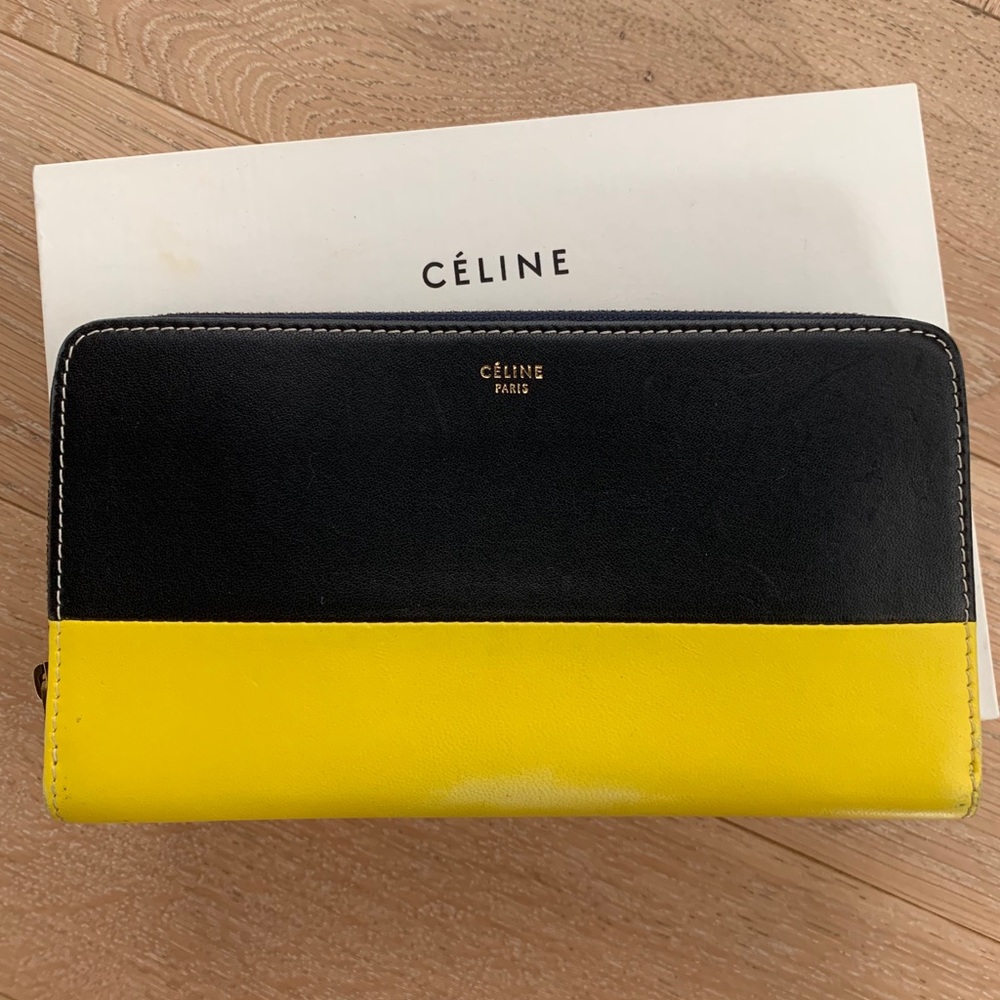 Celine Classic Continental Zip Around Wallet